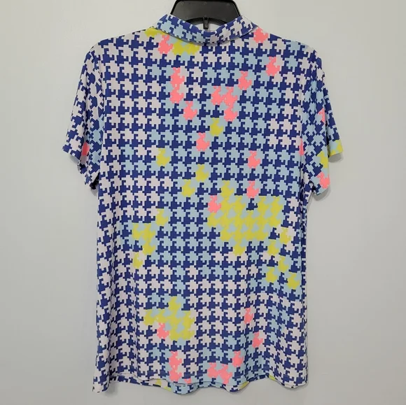 Simplicite Jamie Sadock Womens Activewear Polo Shirt Sz L Golf Tennis Pickleball - Picture 9 of 9